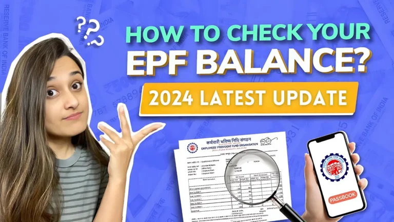 EPF Account Balance Check Online